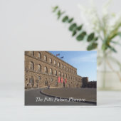 Het Pitti-paleis, Florence Briefkaart (Staand voorkant)