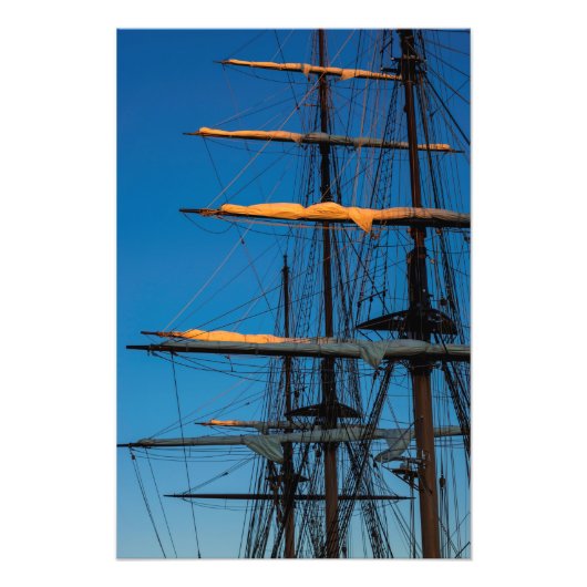 Het plaatsen door de masten foto afdruk (Voorkant)