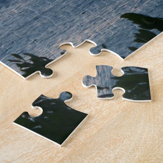 Het Plaatsen van Aruba Zon Legpuzzel (Zijkant)