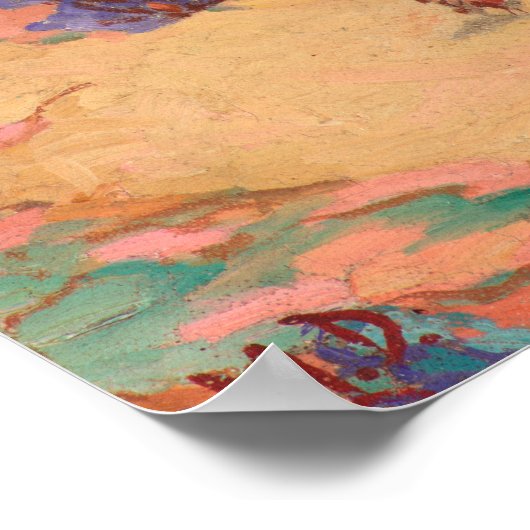 Het plaatsen van de indringers door Maynard Dixon Poster (Hoek)