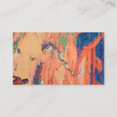 Het plaatsen van de indringers door Maynard Dixon Visitekaartje (Voorkant)