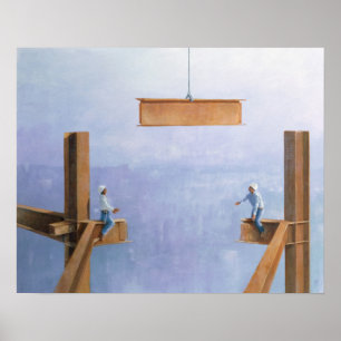 Het plaatsen van de Laatste Verbinding Poster