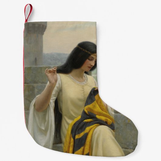 Het plaatsen van de Standaardvlag (middeleeuwse Vr Kleine Kerstsok (Voorkant)