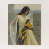 Het plaatsen van de Standaardvlag (middeleeuwse Vr Legpuzzel (Verticaal)