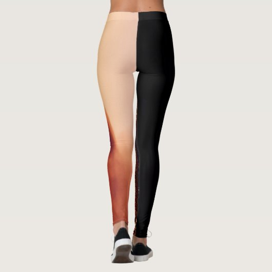 Het plaatsen van de Wereld op de Leggings van het (Achterkant)