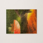 Het plaatsen van de Zon van de Autumn. Legpuzzel (Horizontaal)