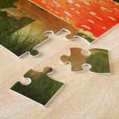 Het plaatsen van de Zon van de Autumn. Legpuzzel (Zijkant)