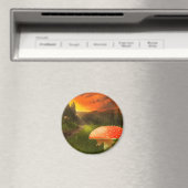 Het plaatsen van de Zon van de Autumn. Magneet (Insitu (Vaatwasser))