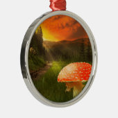 Het plaatsen van de Zon van de Autumn. Metalen Ornament (Rechts)