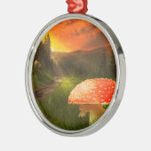 Het plaatsen van de Zon van de Autumn. Metalen Ornament (Links)