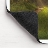 Het plaatsen van de Zon van de Autumn. Muismat (Hoek)