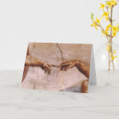 Het Plafond van de Kapel van Sistine Kaart (Gele Bloem)