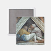 Het Plafond van Sistine Chapel: De voorouders van  Magneet (Voorkant / Achterkant)