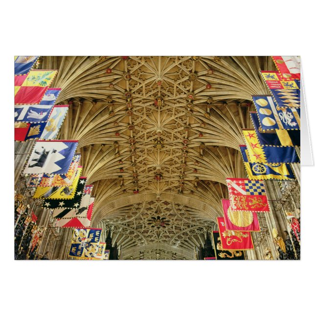 Het plafond van St. George's Chapel, Windsor (Voorkant Horizontaal)