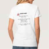 Het plan 40-40-40 t-shirt (Achterkant)