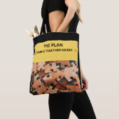HET PLAN LOOPT UIT DE HANDEN. 😏 TOTE BAG (Dichtbij)