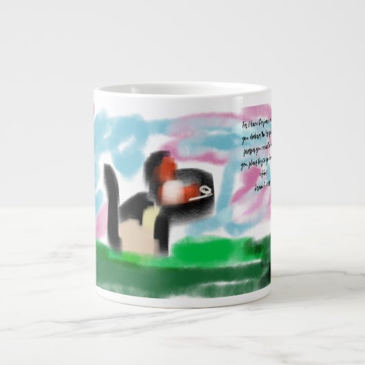 het plan van Jezus Grote Koffiekop (Voorkant)