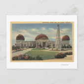 Het Planetarium in Griffith Park Briefkaart (Voorkant)