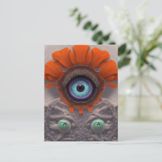 Het Plant Eyeball Briefkaart (Staand voorkant)