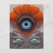 Het Plant Eyeball Briefkaart (Voorkant)