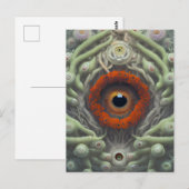 Het Plant Eyeball Briefkaart (Voorkant / Achterkant)