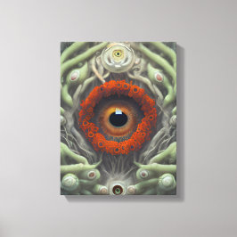 Het Plant Eyeball Canvas Afdruk