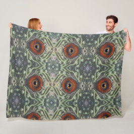 Het Plant Eyeball Fleece Deken