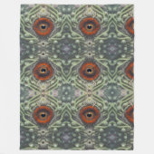 Het Plant Eyeball Fleece Deken (Voorkant)