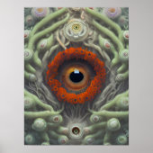 Het Plant Eyeball Poster (Voorkant)