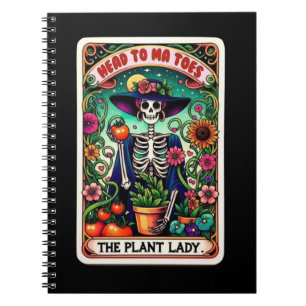 Het Plant Lady Tarot Kaart Notitieboek Collectie