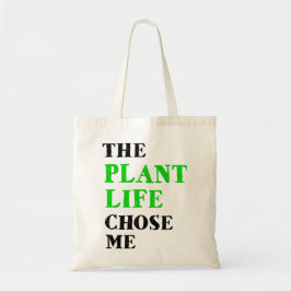 het plant leven koos me tote bag