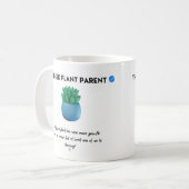 Het Plant van de Desk Parent Koffiemok (Voorkant links)