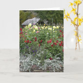 Het planten van Gebieden Kaart (Gele Bloem)