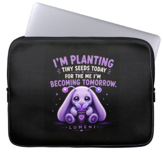 Het Planten van Kleine Zaadjes Laptop Sleeve