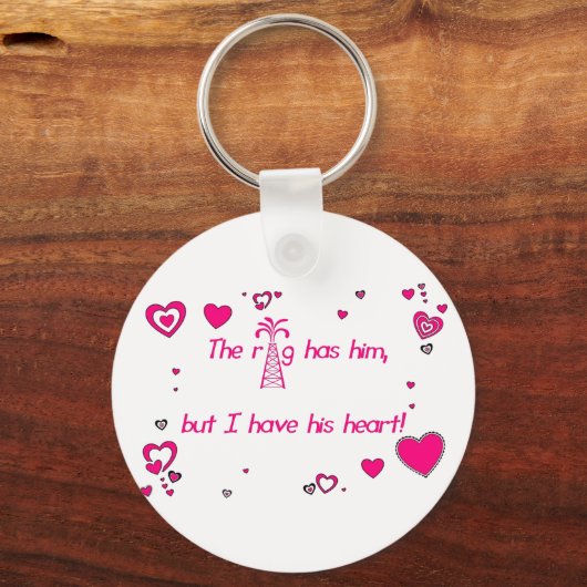 Het platform heeft hem... sleutelhanger (Voorkant)