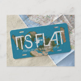HET PLATTE BRIEFKAART | AzimuthalEquidistant.org