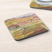 Het platteland bier onderzetter (Linkerzijde)