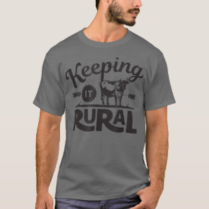 Het platteland houden 2 Funny Farmer T-shirt
