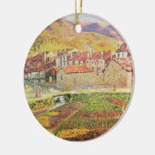 Het platteland keramisch ornament (Links)