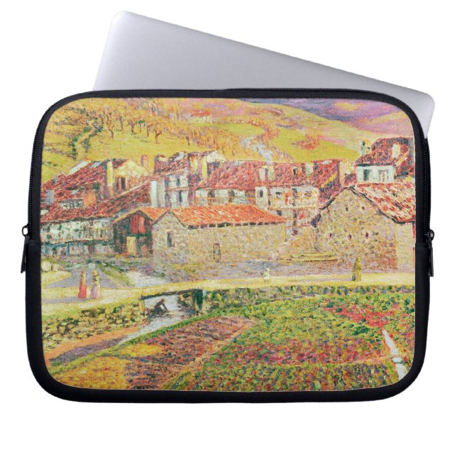 Het platteland laptop sleeve (Voorkant)