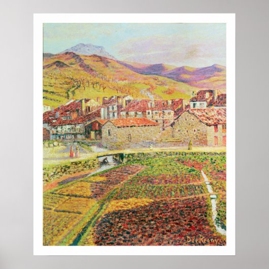 Het platteland poster (Voorkant)