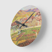 Het platteland ronde klok (Hoek)
