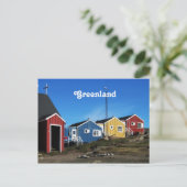 Het Platteland van Groenland Briefkaart (Staand voorkant)