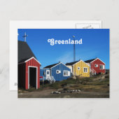 Het Platteland van Groenland Briefkaart (Voorkant / Achterkant)