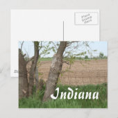 Het Platteland van Indiana Briefkaart (Voorkant / Achterkant)