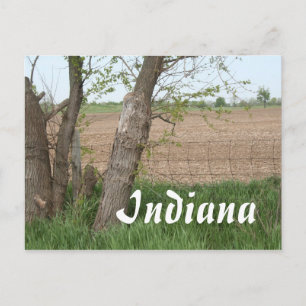 Het Platteland van Indiana Briefkaart