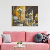 Het Plaza hotel in New York Canvas Afdruk (Insitu (Woonkamer))