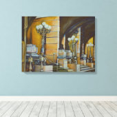 Het Plaza hotel in New York Canvas Afdruk (Insitu (Houten vloer))