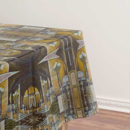 Het Plaza hotel in New York Tafelkleed (Voorbeeld)