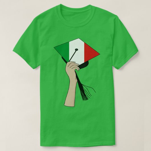 Het Plein Academisch Pet Italië T-shirt (Design voorkant)